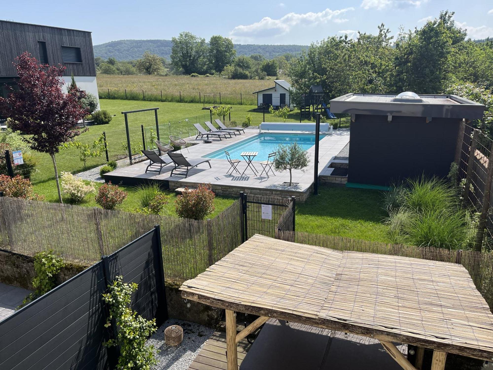 Sejour Detente - Appart'Hotel N 1 Avec Jaccuzi, Piscine Et Petit-Dejeuner Chouzelot ภายนอก รูปภาพ